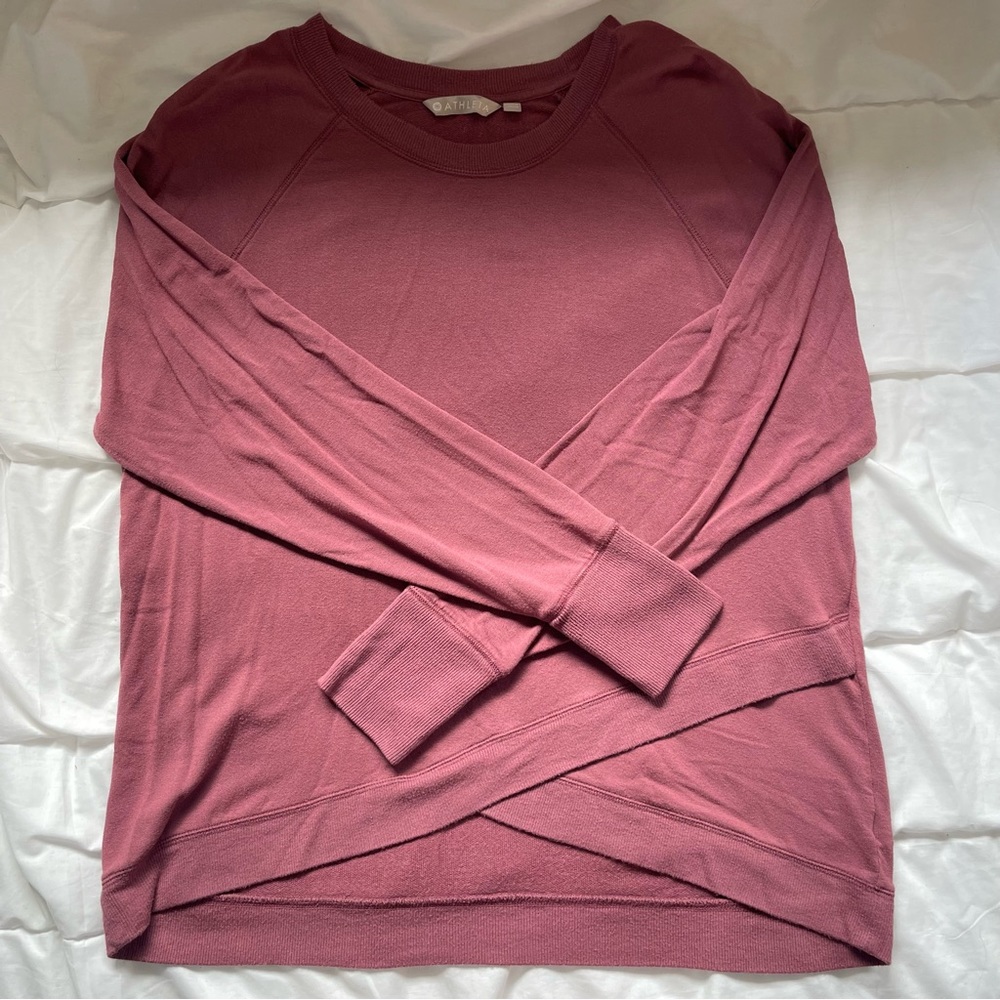 Athleta Criss Cross Sweater